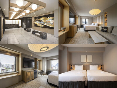 리치몬드 호텔 아사쿠사가 2025년 12월 1일 월요일에 재개장합니다! 일본의 미학과 스칸디나비아의 편안함이 조화를 이루는 세련된 공간